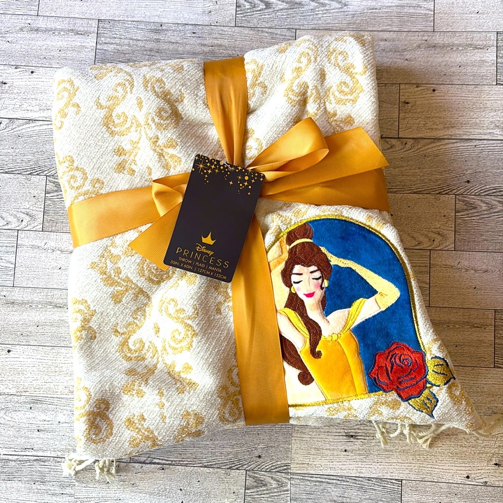 Disney Parks Belle Princess Spotlight Collection Blanket